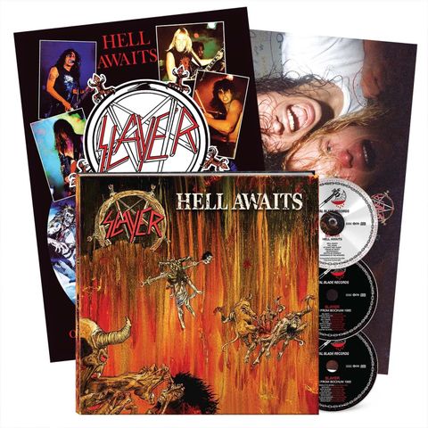 SLAYER - Hell Awaits (3CD Earbook)