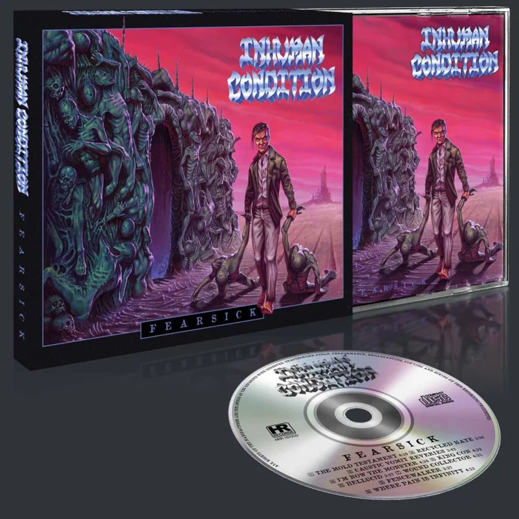 INHUMAN CONDITION-Fearsick SLIPCASE CD