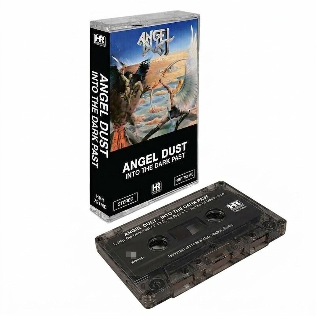ANGEL DUST-Into the Dark Past TAPE tranparent