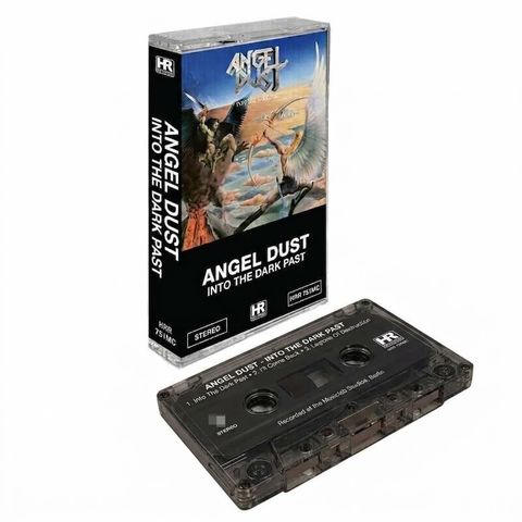 ANGEL DUST-Into the Dark Past TAPE tranparent