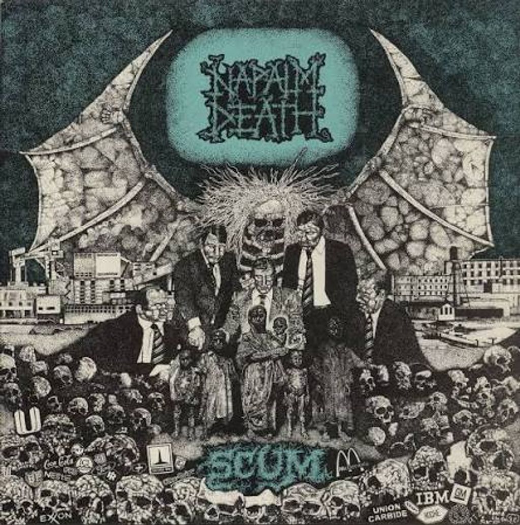 Napalm Death-Scum CD – 陰府門Pub Metal Shop - No.1 Heavy Metal