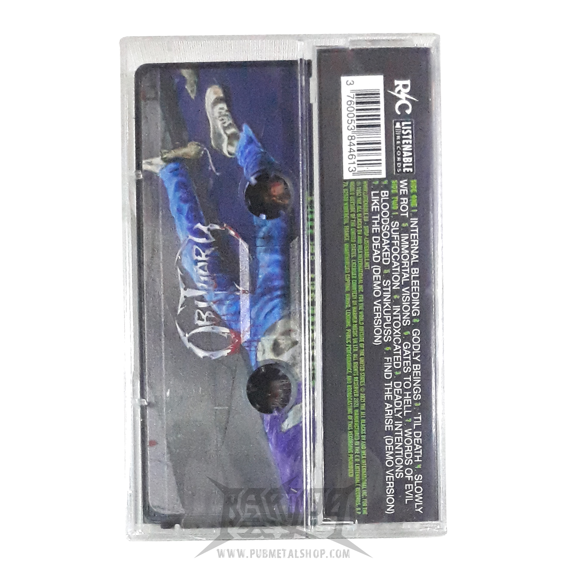 OBITUARY-Slowly we Rot TAPE – 陰府門Pub Metal Shop - No.1 Heavy