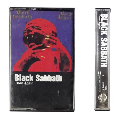 Black Sabbath-Born Again Tape