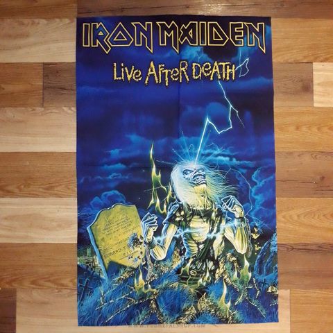 IRON MAIDEN-LIVE AFTER DEATH Flag