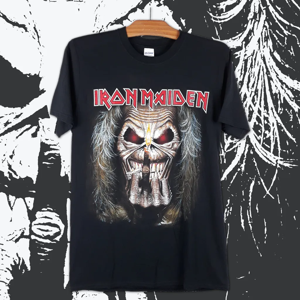 IRON MAIDEN-EDDIE CANDLE FINGER Tee.jpg