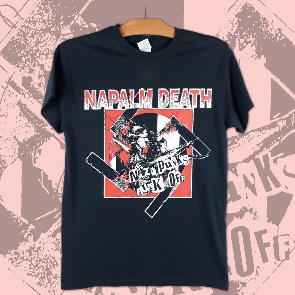 Napalm death-Nazi Punks Tee 1.jpg