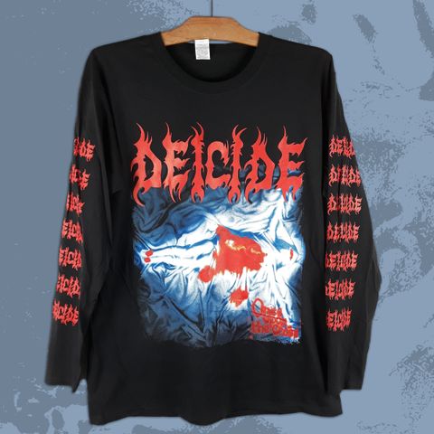 DEICIDE-ONCE UPON THE CROSS (BLACK) LS