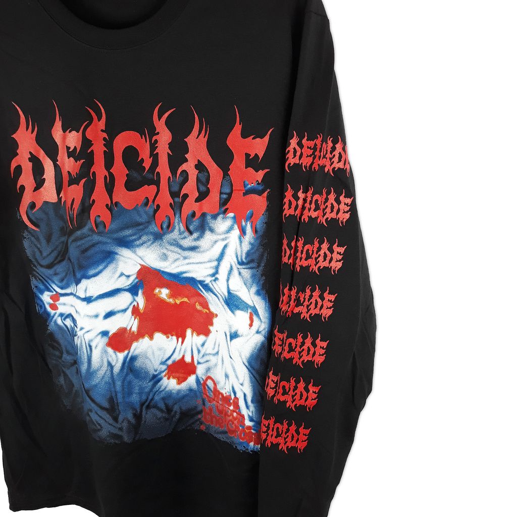 DEICIDE-ONCE UPON THE CROSS (BLACK) LS 2