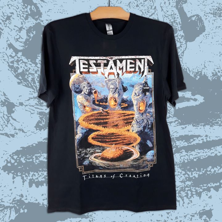 TESTAMENT-TITANS OF CREATION TEE 1