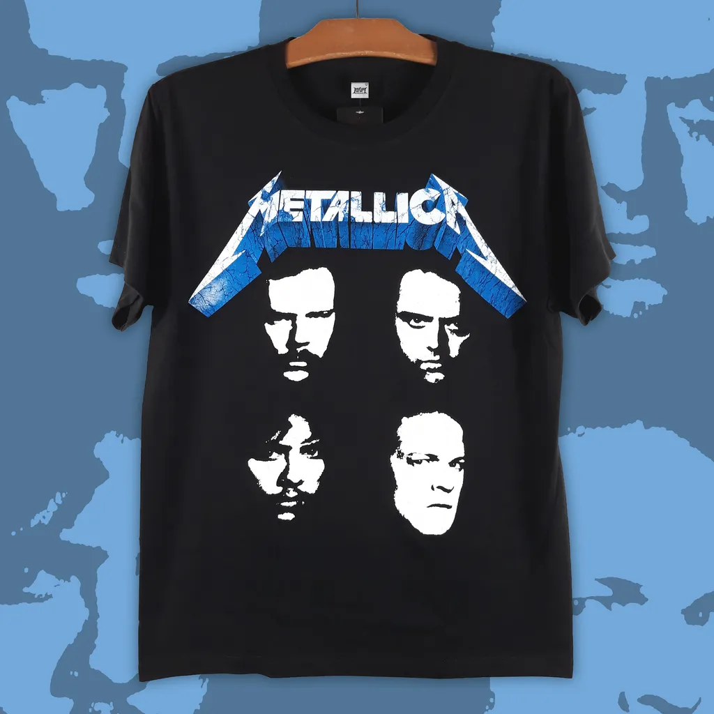 METALLICA-FOUR FACES Tee 1