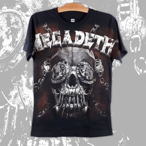Megadeth-Vic Rattlehead allover print Tee 1