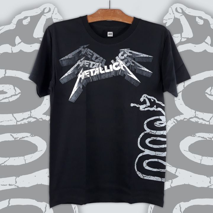 Metallica-black album Tee 1
