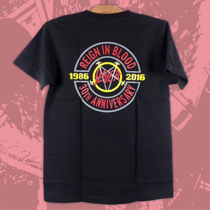 SLAYER-REIGN IN BLOOD 30th ani Tee 2