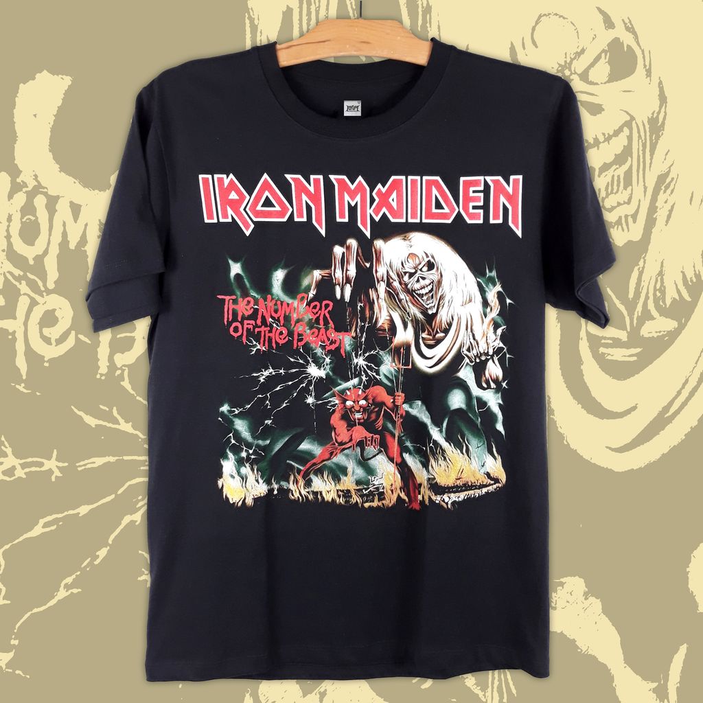 Iron maiden-The number of the beast Tee 1