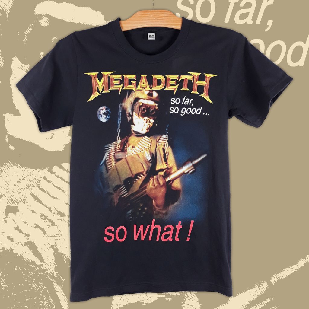 Megadeth-so what Tee 1