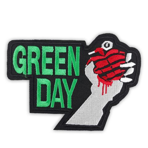 Green day logo patch