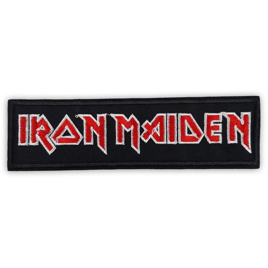 Iron maiden-red logo Patch