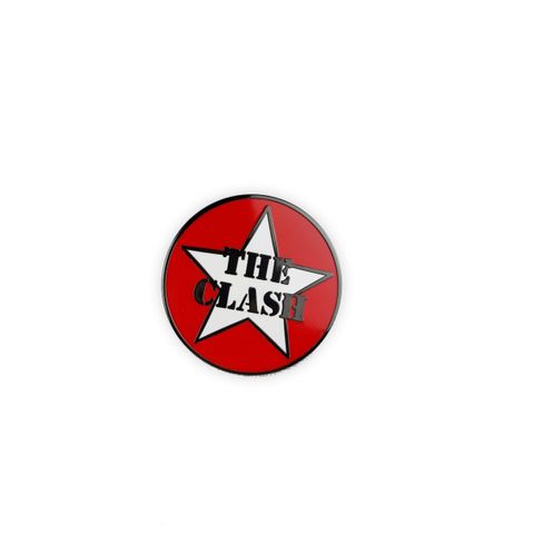 The Clash metal pin (1)