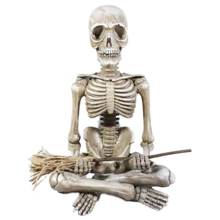 Skeleton Cross Legged 盤坐骷髏 (1)