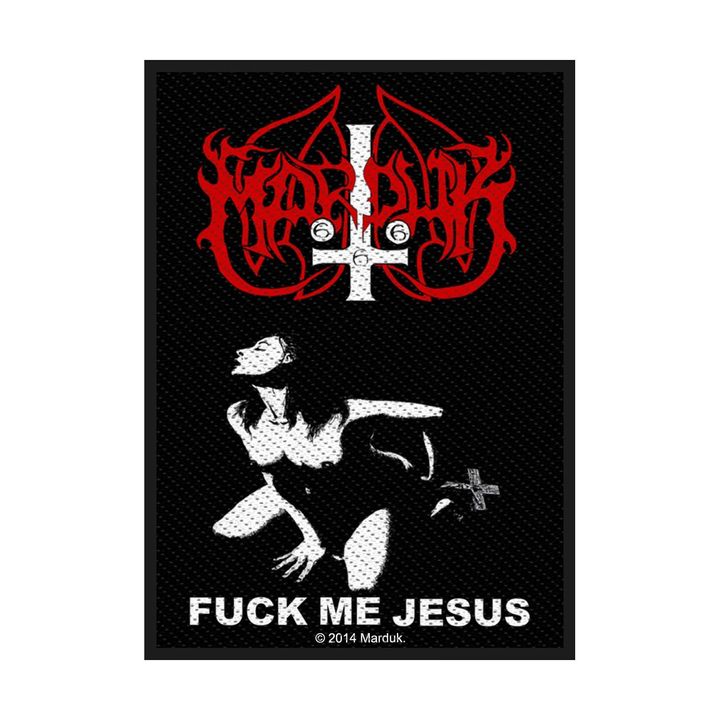 Marduk ‘Fuck Me Jesus’ Woven Patch