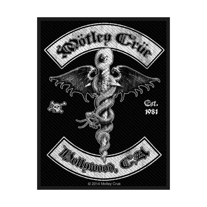 Motley Crue ‘Hollywood’ Woven Patch
