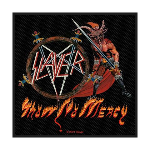 Slayer ‘Show No Mercy’ Woven Patch