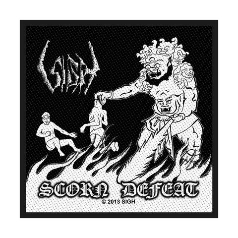 Sigh ‘Scorn Defeat’ Woven Patch