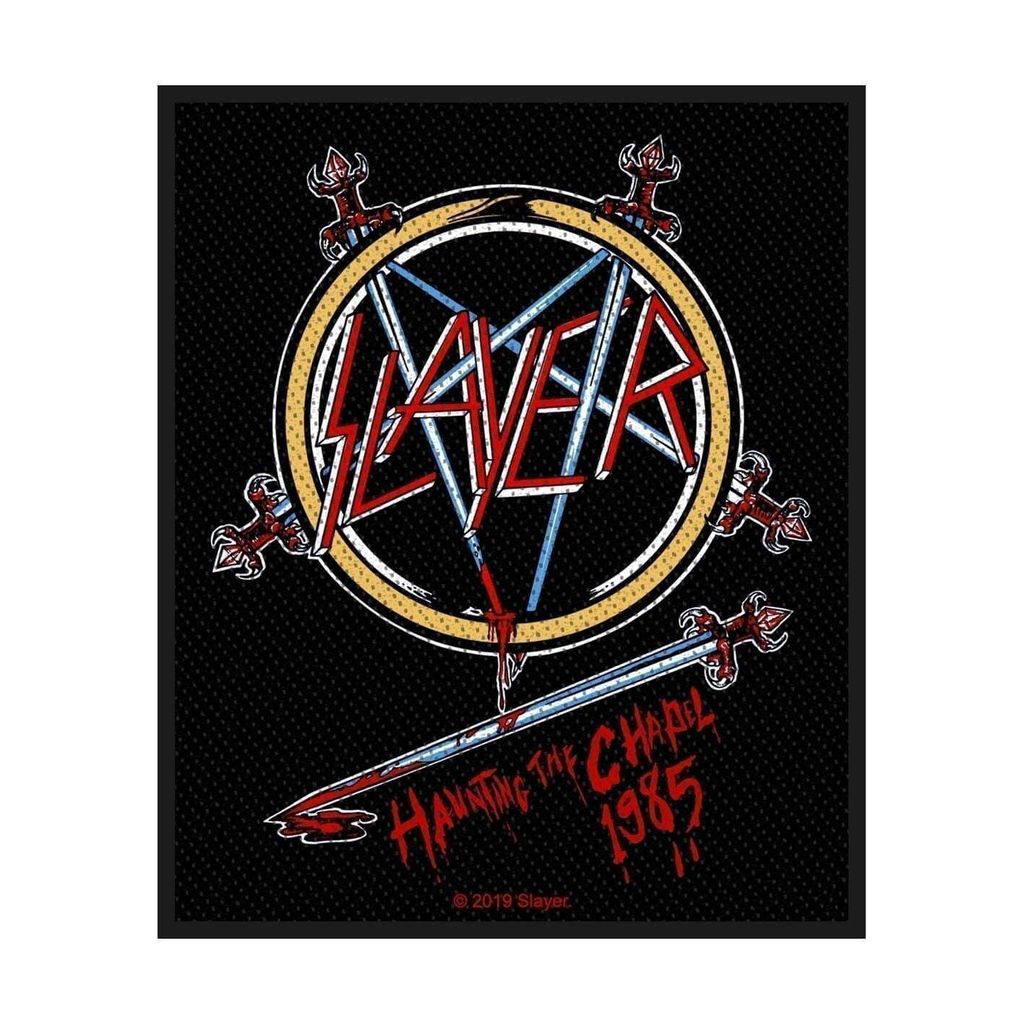 Slayer ‘Haunting The Chapel’ Woven Patch