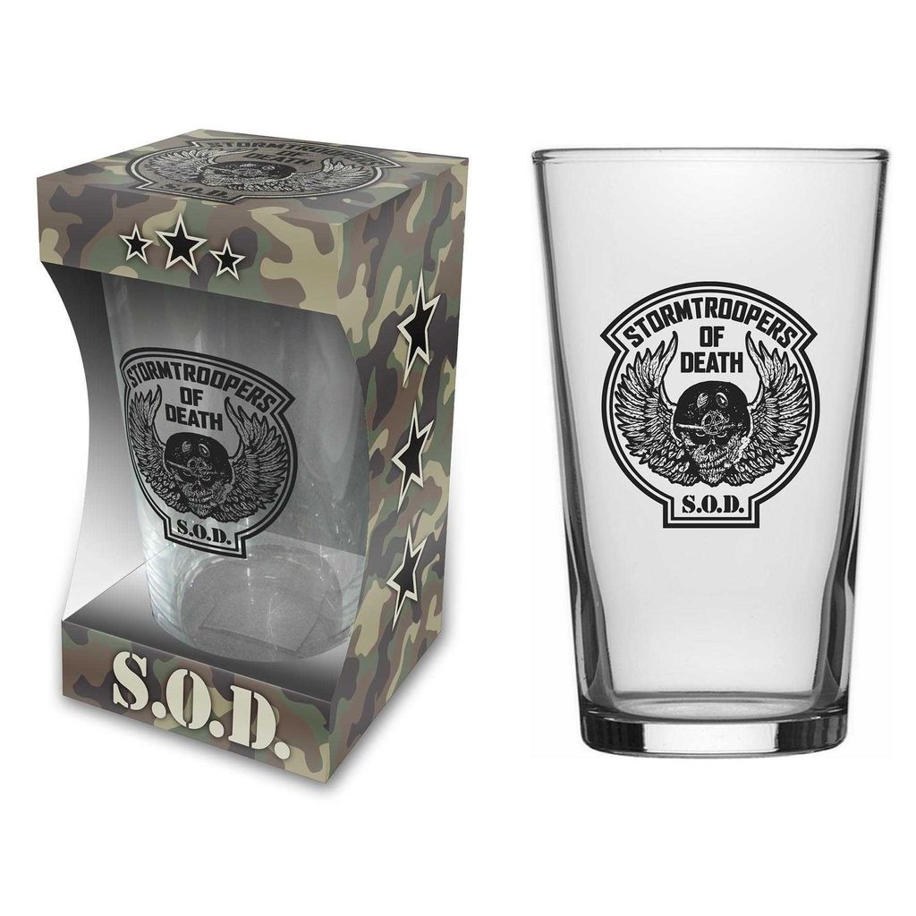 Stormtroopers Of Death ‘Winged Emblem’ Beer Glass