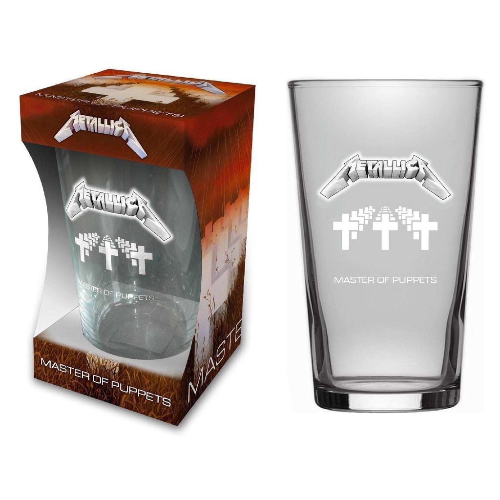 Metallica ‘Master Of Puppets’ Beer Glass