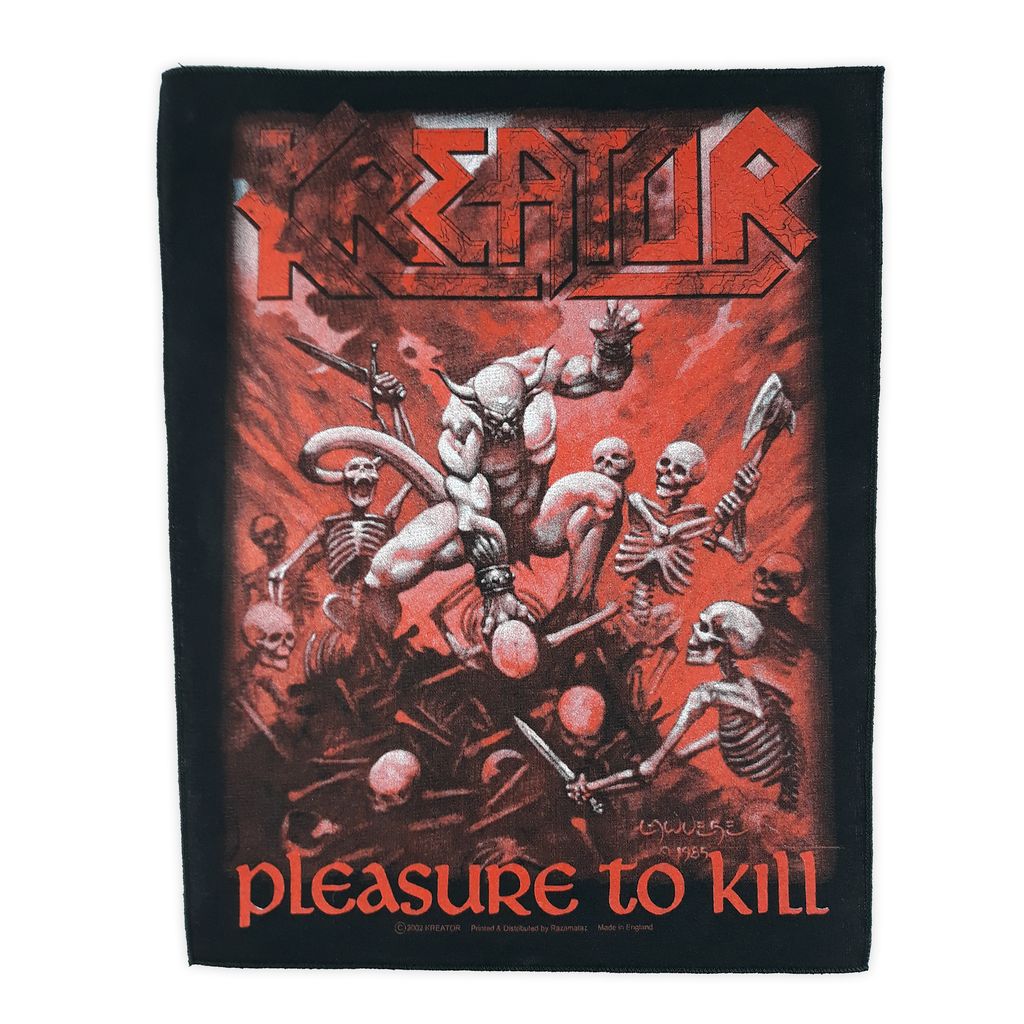 Kreator-Pleasure To Kill Backpatch