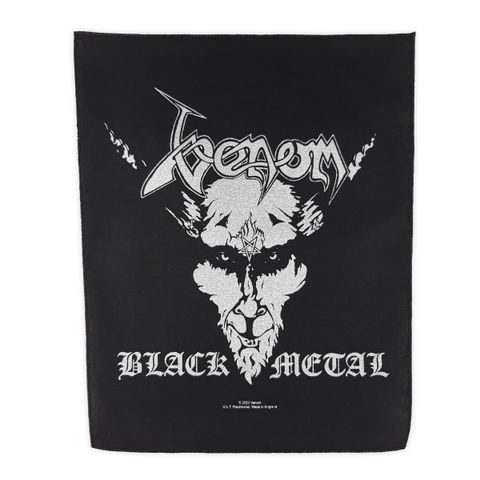 Venom-Black Metal Backpatch (1)