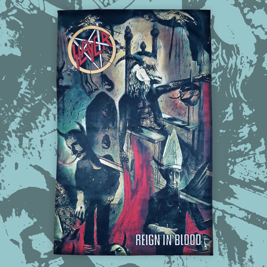SLAYER-REIGN IN BLOOD Flag