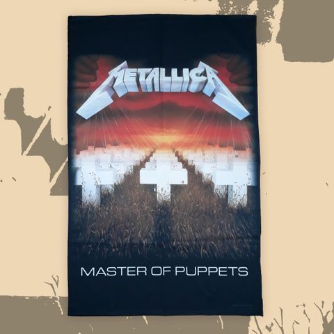 Metallica-master of puppets Flag