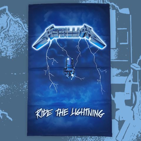 Metallica-RIDE THE LIGHTNING flag