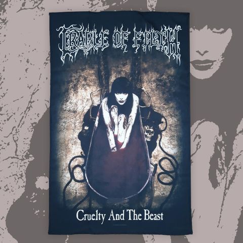 Cradle of filth-CRUELTY AND THE BEAST flag