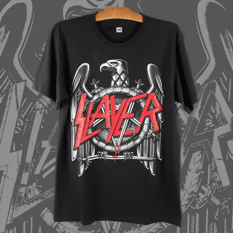 Slayer-black eagle Tee 1