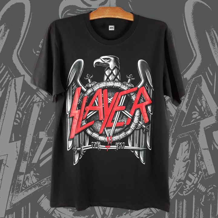 Slayer-black eagle Tee 1