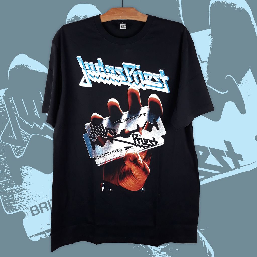 Judas Priest-BRITISH STEEL Tee 1