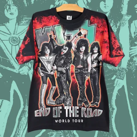 Kiss-End of the road world tour Tee (1)