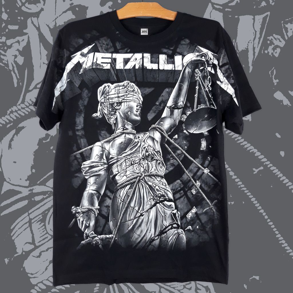 Metallica-And Justice for all allover print Tee (1)