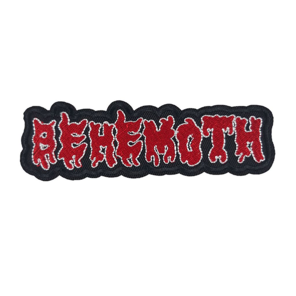 Behemoth-red logo PATCH