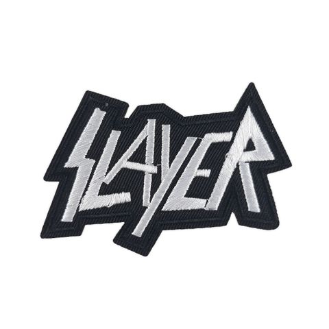 Slayer-white logo PATCH