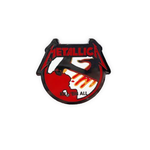 Metallica-kill em all metal pin (1)