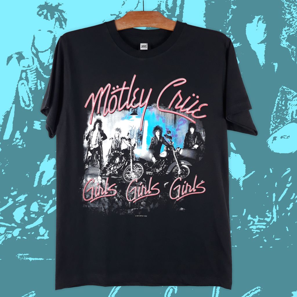 Motley Crue-Girls, Girls, Girls Tee 1