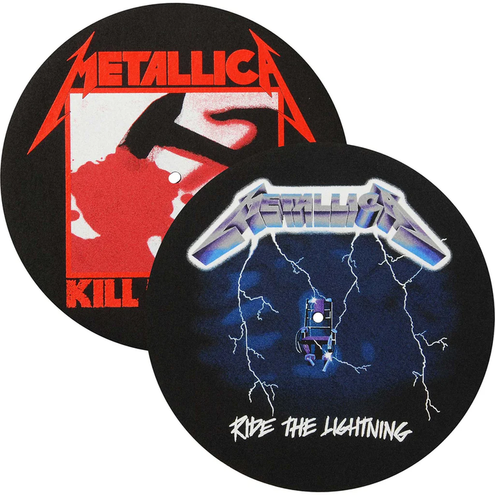 METALLICA - KILL EM ALL RIDE THE LIGHTENING SLIPMATS SET