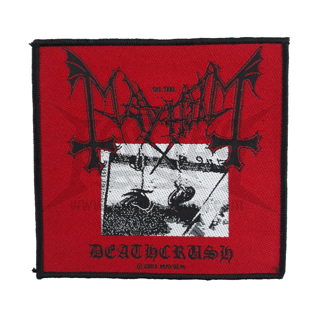 Mayhem-Deathcrush Woven Patch