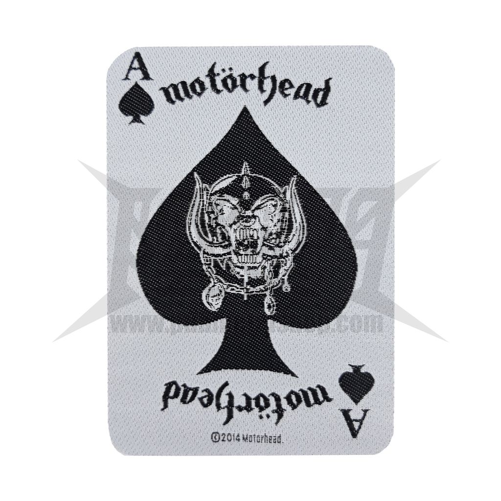 Motorhead-Ace Of Spades Card Woven Patch