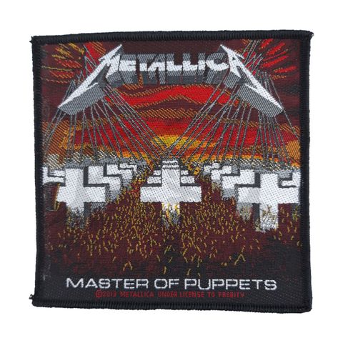 Metallica-Master of Puppets Woven patch
