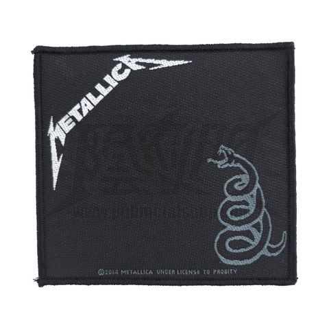 Metallica-black album Woven patch